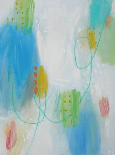 Original Abstract Expressionism Abstract Paintings by Terri Dilling