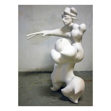 Original People Sculpture by Jaco van der Vaart