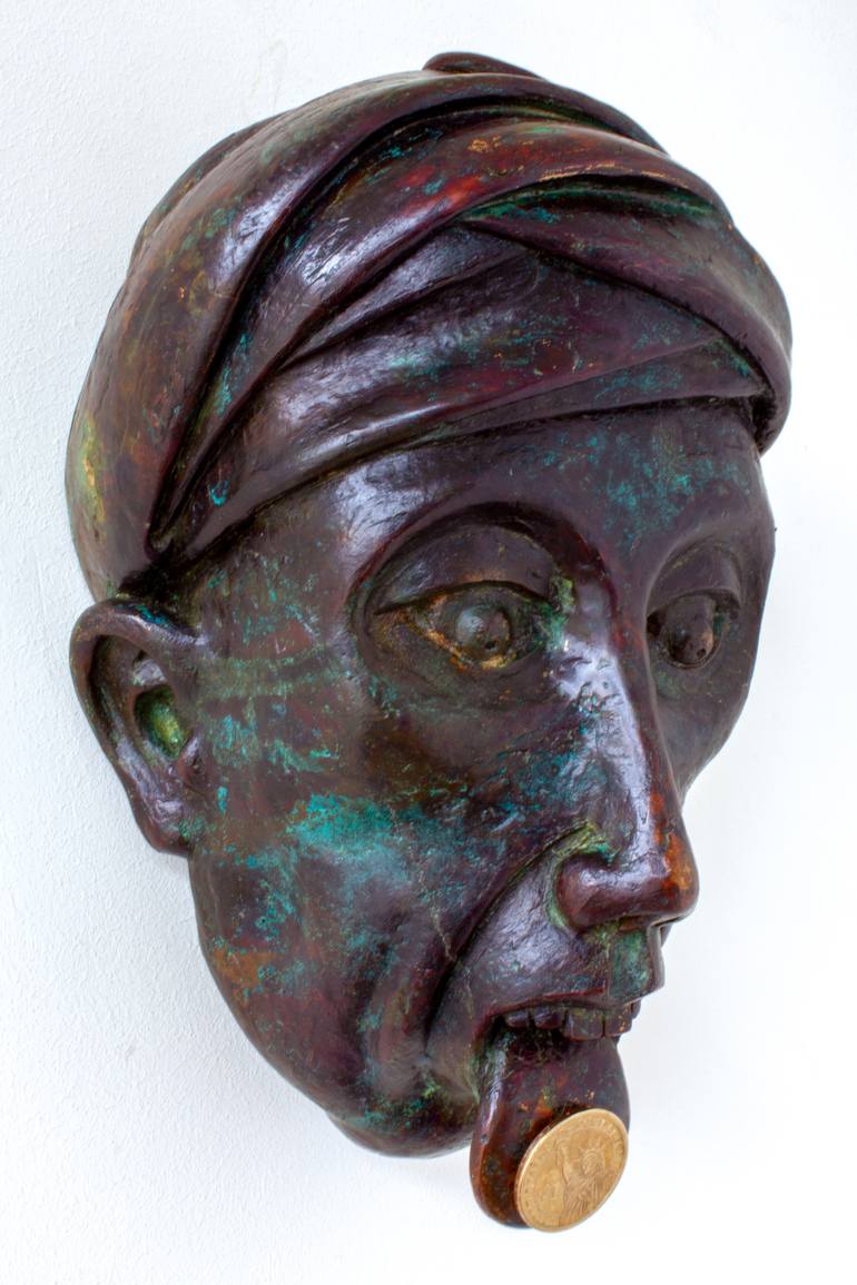 Original Portrait Sculpture by Jaco van der Vaart