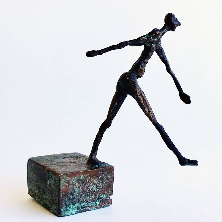 Original Figurative Men Sculpture by Jaco van der Vaart