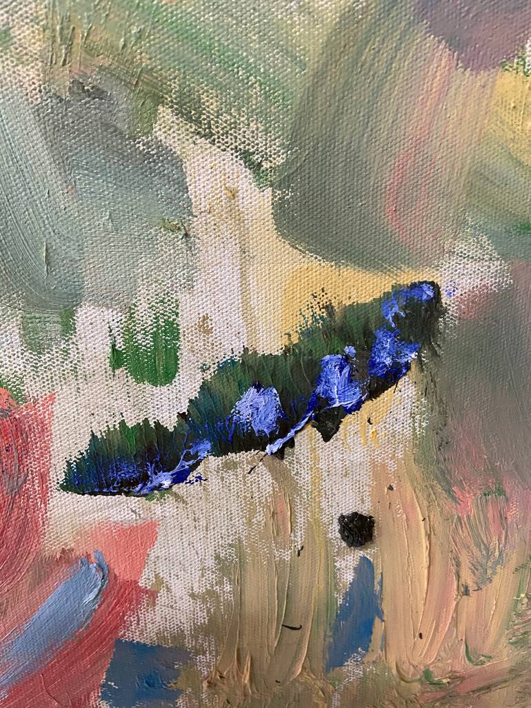 Original Abstract Expressionism Abstract Painting by Irene Watson