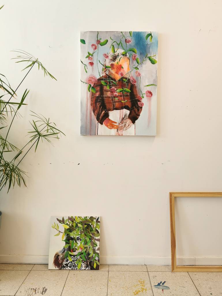 Original Figurative Portrait Painting by Hanna Ilczyszyn