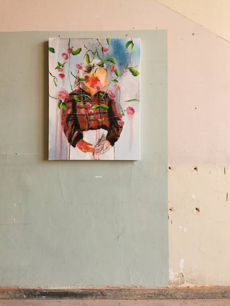 Original Figurative Portrait Painting by Hanna Ilczyszyn