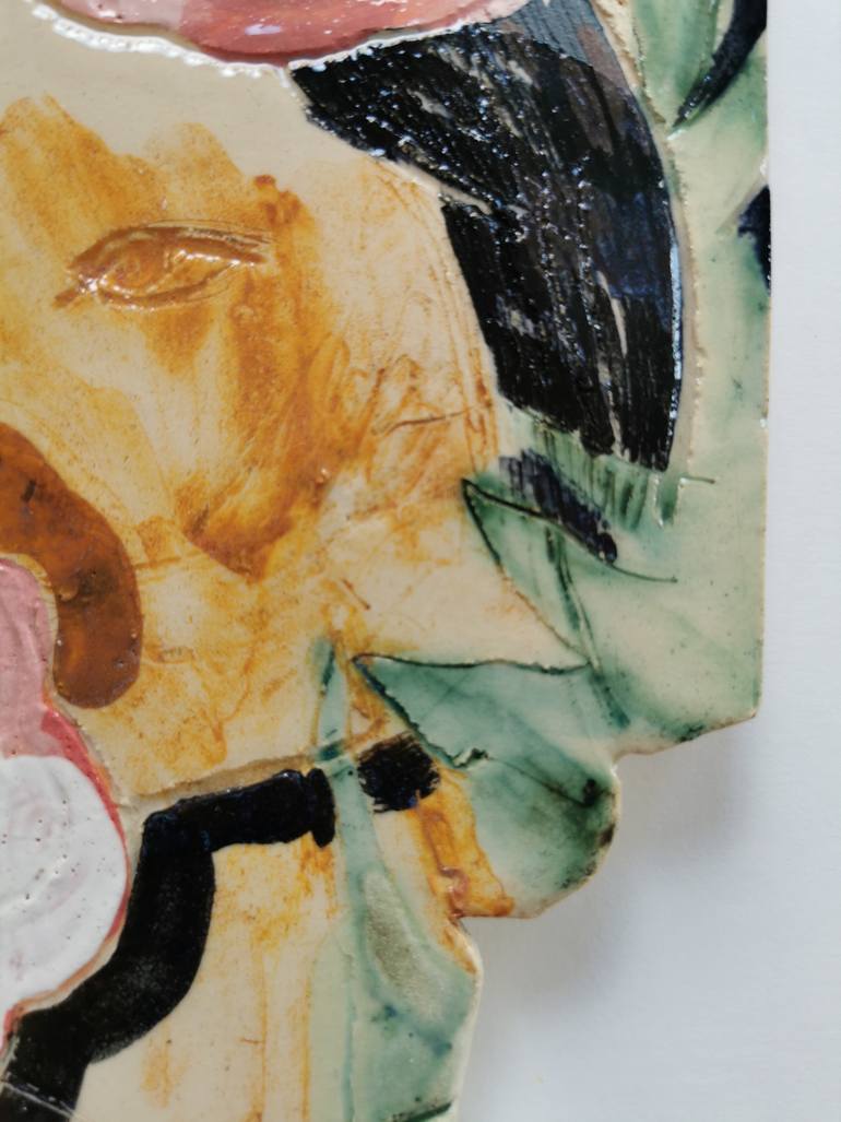 Original Illustration Floral Mixed Media by Hanna Ilczyszyn