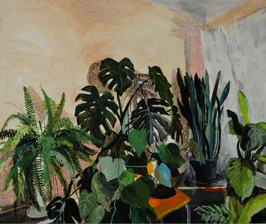 Interior with plants (PRIVATE COLLECTION) thumb