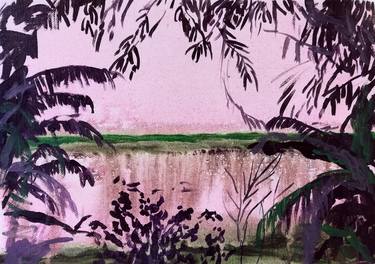 Print of Landscape Paintings by Hanna Ilczyszyn