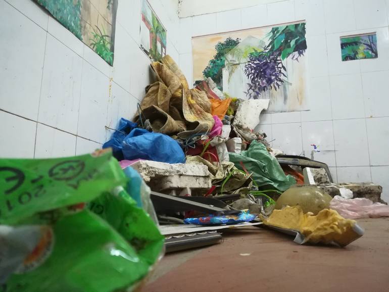 Original Expressionism Landscape Painting by Hanna Ilczyszyn