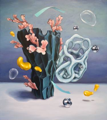 Original Surrealism Still Life Paintings by Joanna Mlącka