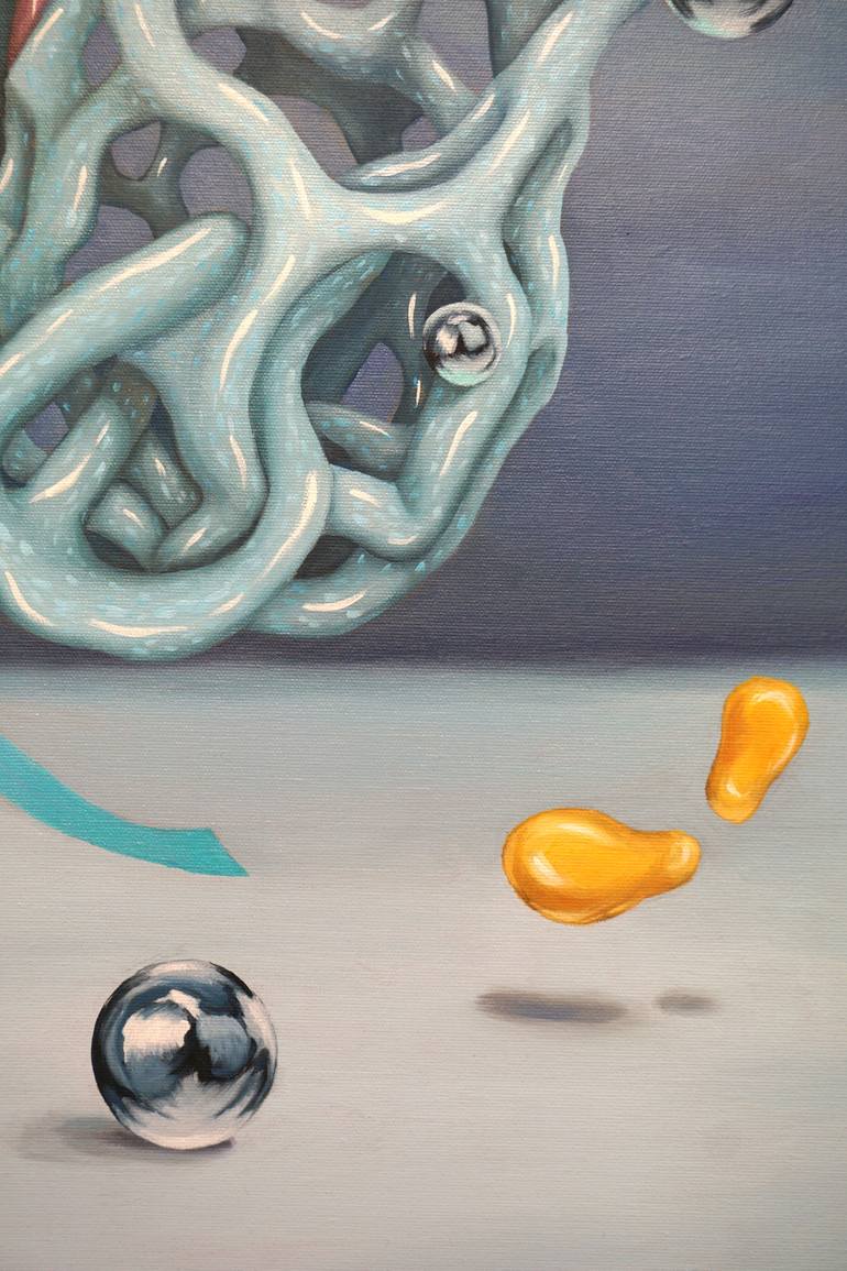 Original Surrealism Still Life Painting by Joanna MląCka