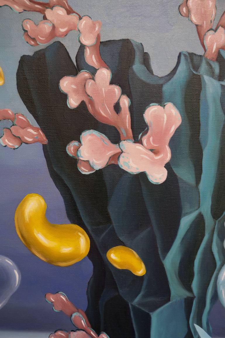Original Surrealism Still Life Painting by Joanna MląCka