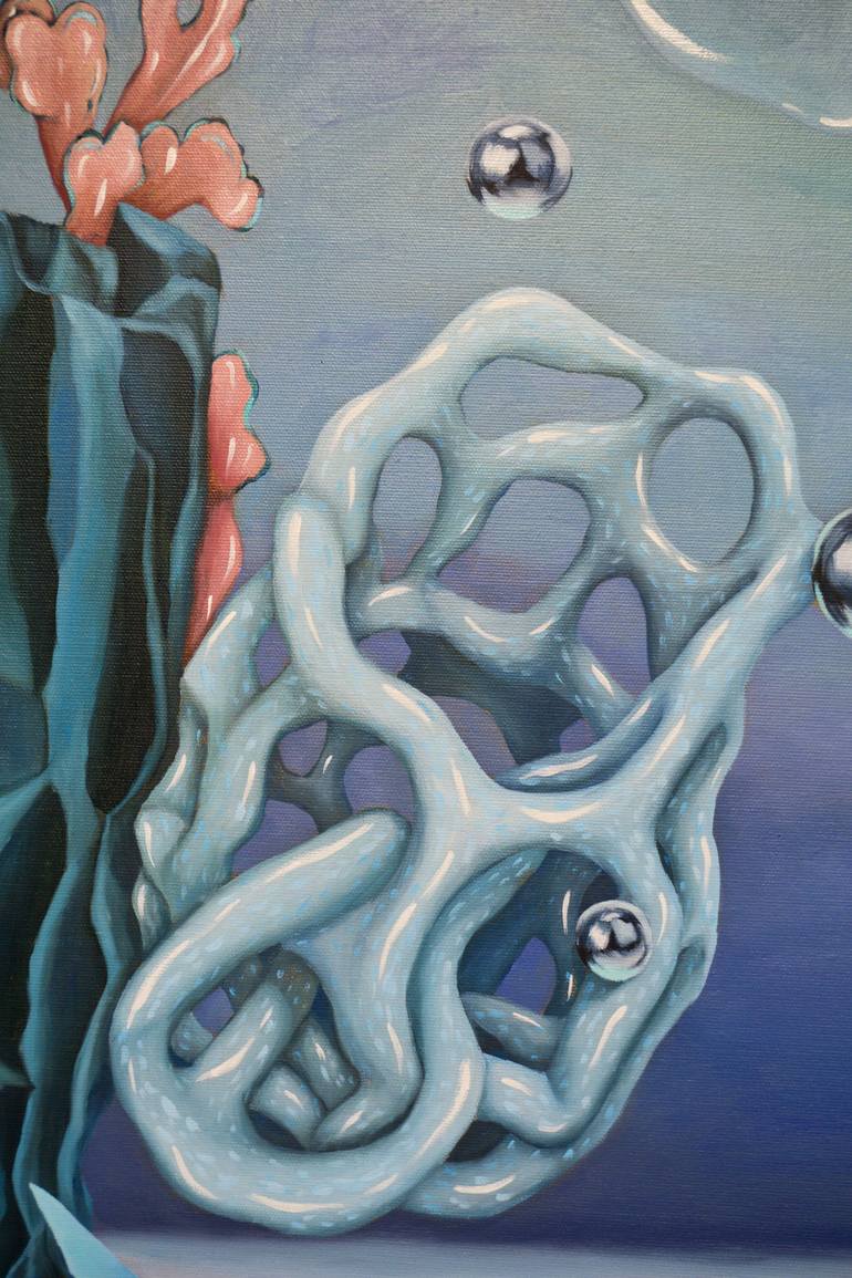 Original Surrealism Still Life Painting by Joanna MląCka