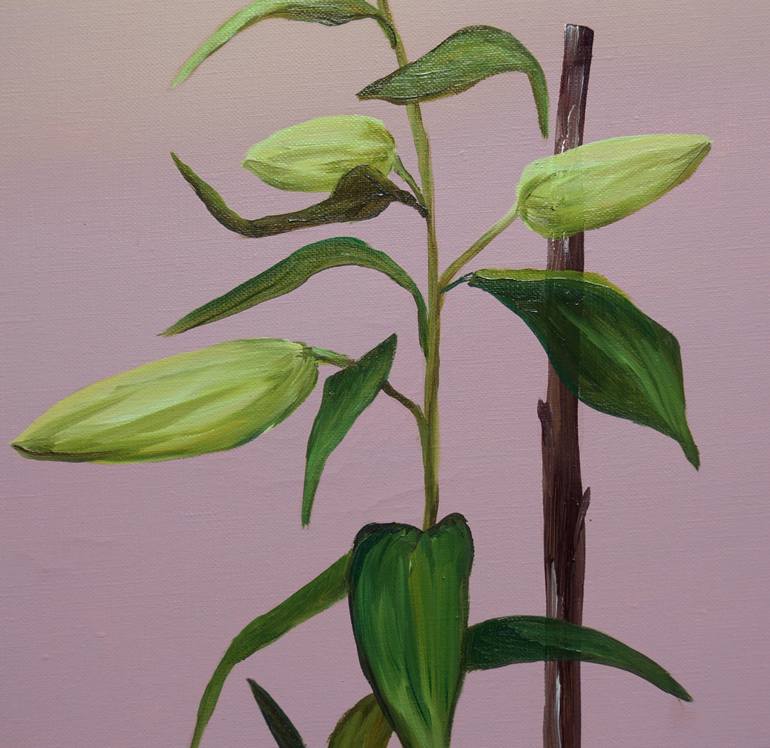 Original Modernism Floral Painting by Joanna MląCka