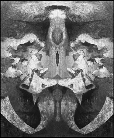 Original Surrealism Fantasy Mixed Media by Michael Rich