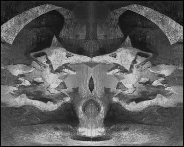 Original Surrealism Fantasy Mixed Media by Michael Rich