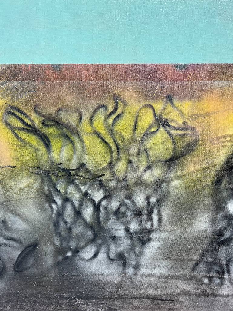 Original Street Art Abstract Painting by Shannon Favia