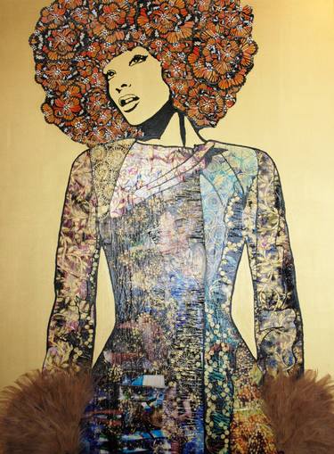 Print of Fashion Paintings by Carol Muthiga-Oyekunle