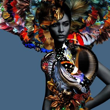 Print of Fashion Collage by Carol Muthiga-Oyekunle