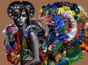 Print of Figurative Fashion Collage by Carol Muthiga-Oyekunle