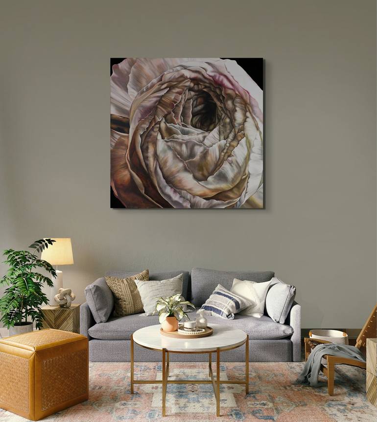 Original Floral Painting by Natalie Toplass