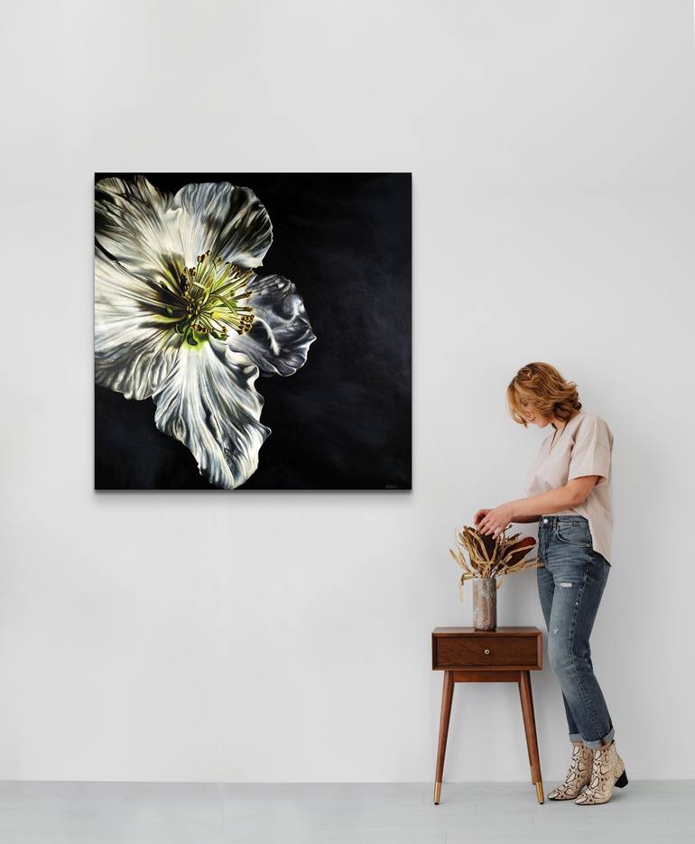 Original Fine Art Floral Painting by Natalie Toplass