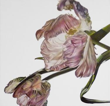 Original Fine Art Floral Paintings by Natalie Toplass