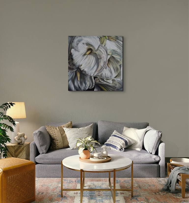 Original Floral Painting by Natalie Toplass