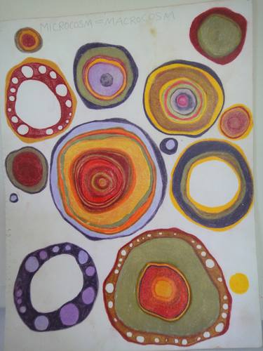 Original Abstract Drawings by Amy Frith