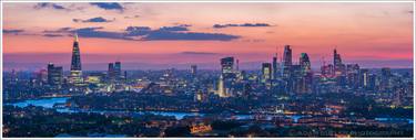 Shard, The City and River Thames at Twilight - Limited Edition 1 of 100 thumb