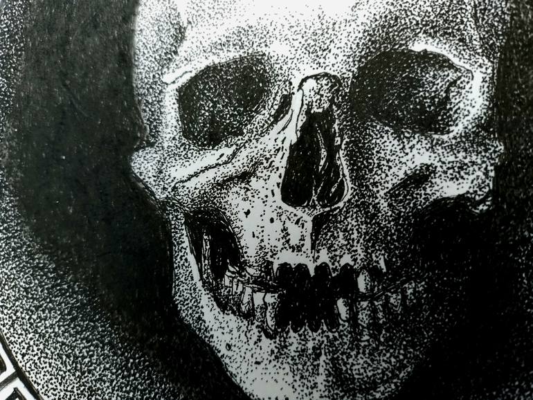 Original Symbolism Fantasy Drawing by Gabriela Garza Padilla