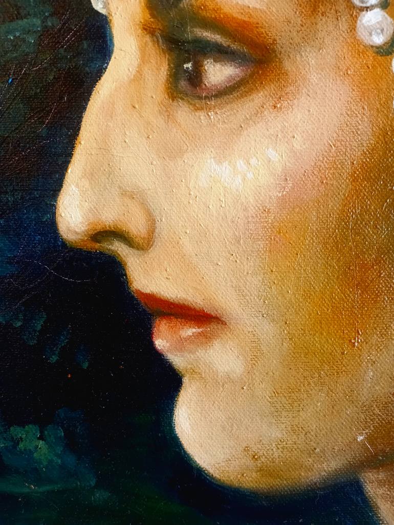 Original Figurative Fantasy Painting by Gabriela Garza Padilla
