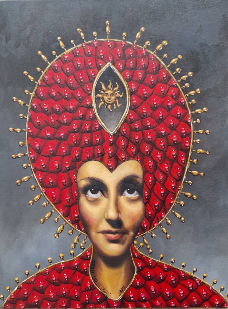 Print of Figurative Fantasy Paintings by Gabriela Garza Padilla