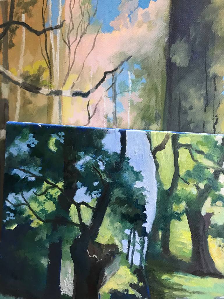 Original Contemporary Landscape Painting by Alison Chaplin