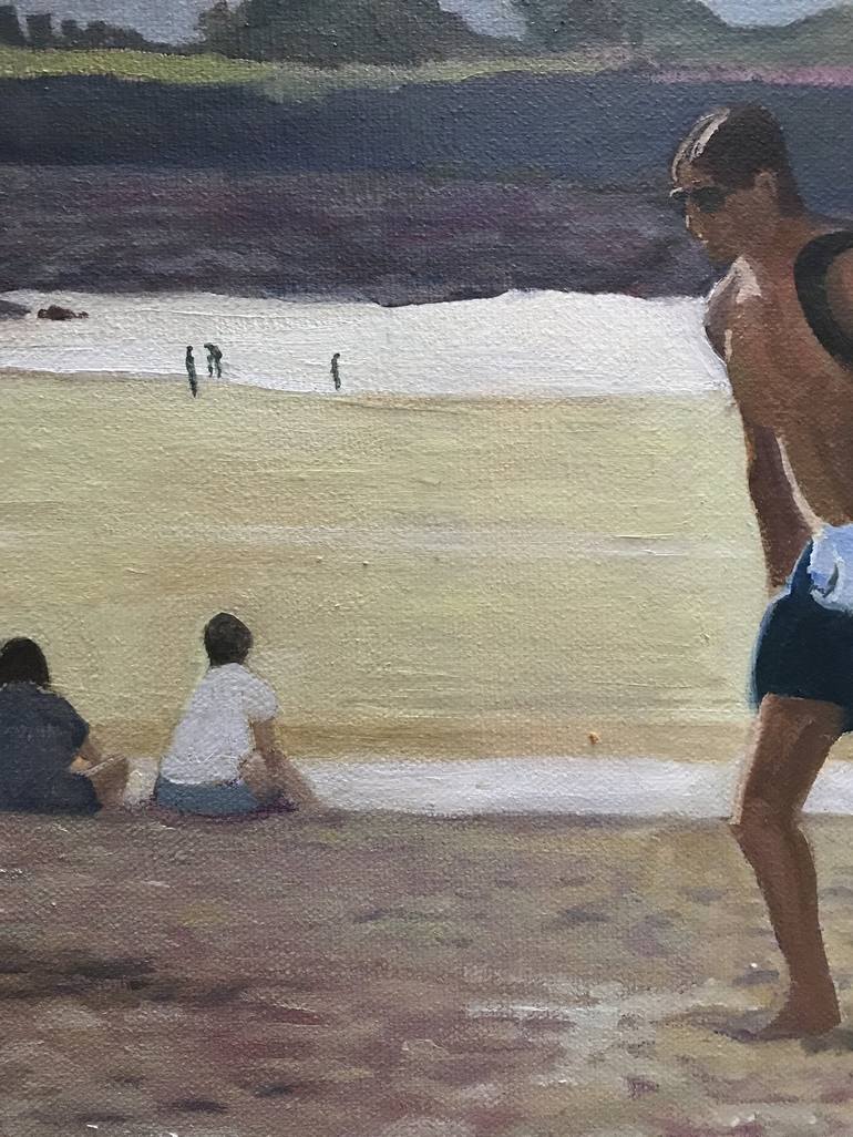 Original Contemporary Beach Painting by Alison Chaplin