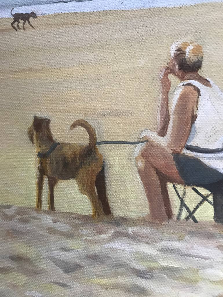 Original Contemporary Beach Painting by Alison Chaplin