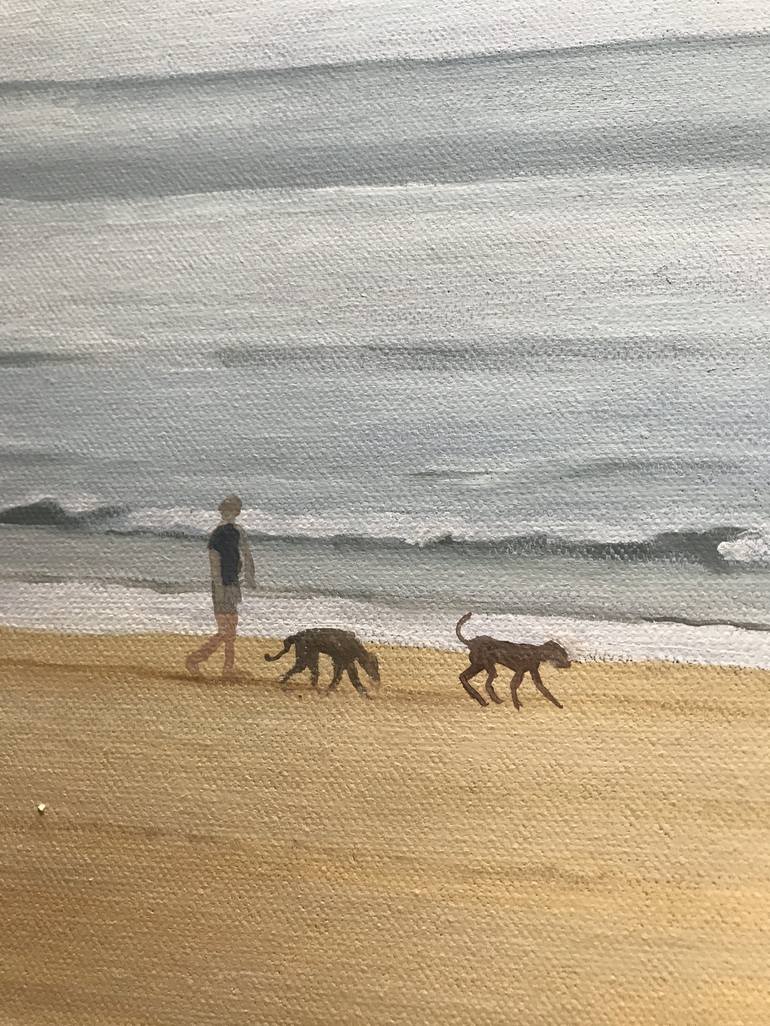 Original Beach Painting by Alison Chaplin