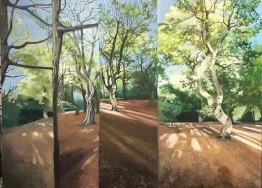 Print of Landscape Paintings by Alison Chaplin