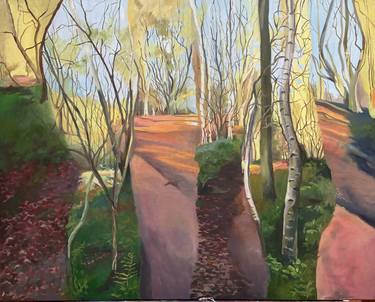 Print of Cubism Landscape Paintings by Alison Chaplin