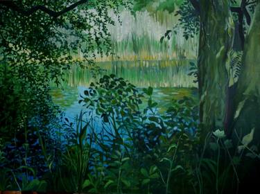 Print of Impressionism Nature Paintings by Alison Chaplin