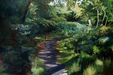Print of Impressionism Landscape Paintings by Alison Chaplin