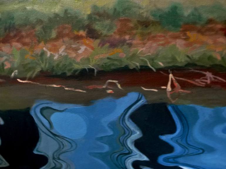 Original Figurative Water Painting by Alison Chaplin