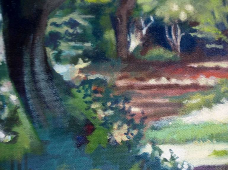 Original Figurative Landscape Painting by Alison Chaplin