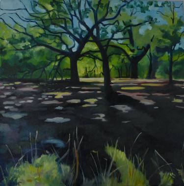 Original Impressionism Landscape Paintings by Alison Chaplin