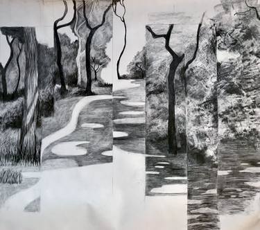 Original Landscape Drawings by Alison Chaplin