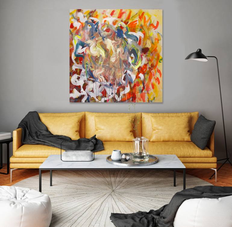 Original Abstract Painting by Jackie Farkas