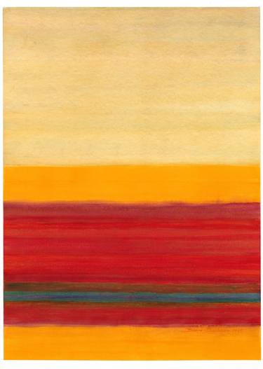 Original Minimalism Abstract Painting by Bianca  Scurtu