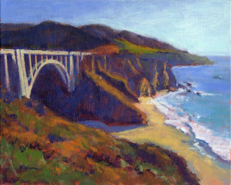 Big Sur 3 Painting by Konnie Kim | Saatchi Art