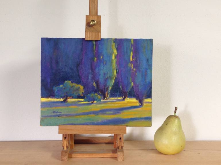 Original Expressionism Landscape Painting by Konnie Kim