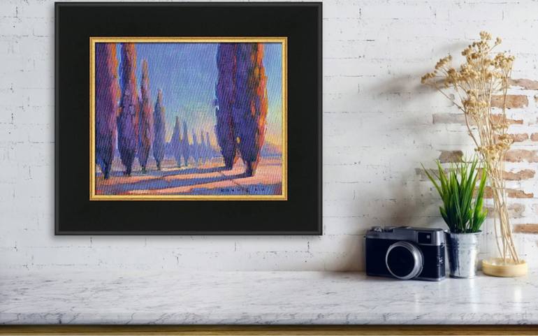 Original Fine Art Landscape Painting by Konnie Kim