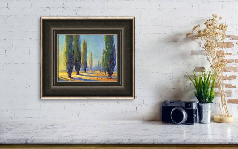 Original Fine Art Landscape Painting by Konnie Kim