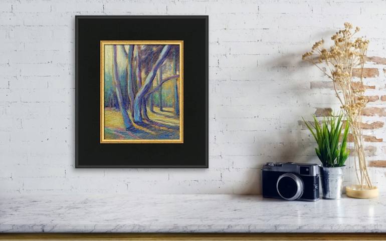 Original Tree Painting by Konnie Kim